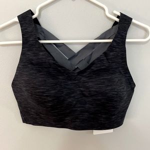 Lululemon Enlite weave bra, 34D, gray/black